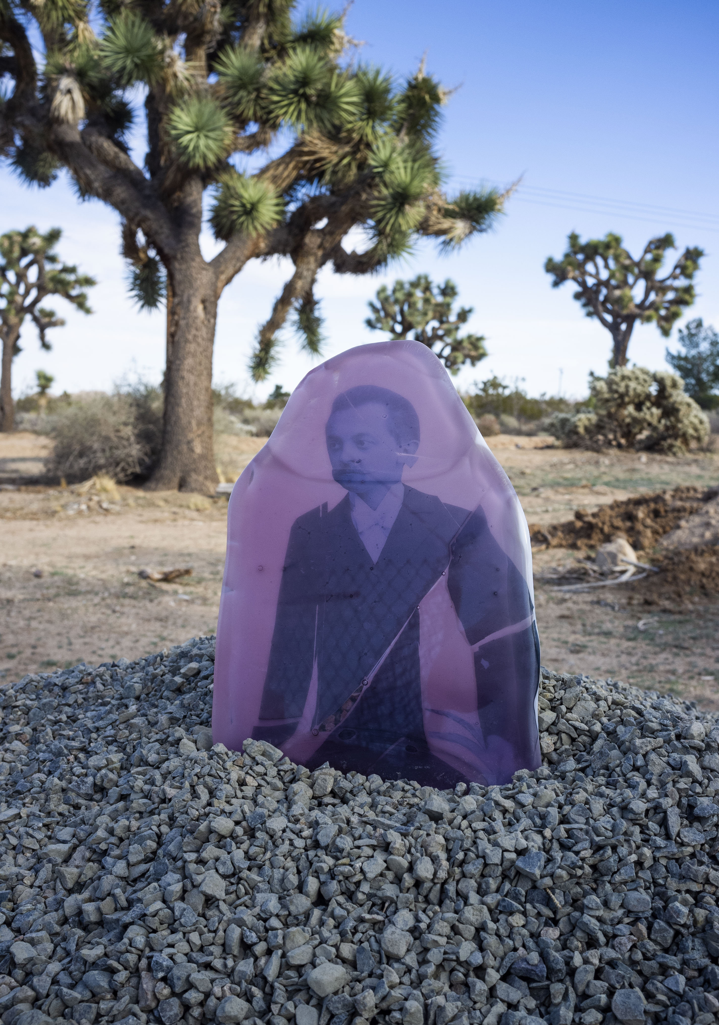 Untitled, installation view Joshua Tree, California, USA, 2020